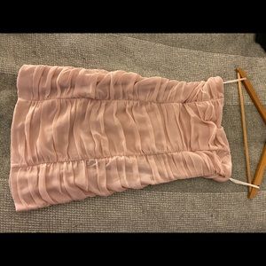 Strapless party dress. Size 6